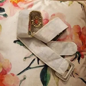Vintage | Accessories | Jeweled Beaded Vintage Belt Smmd  display picture 1